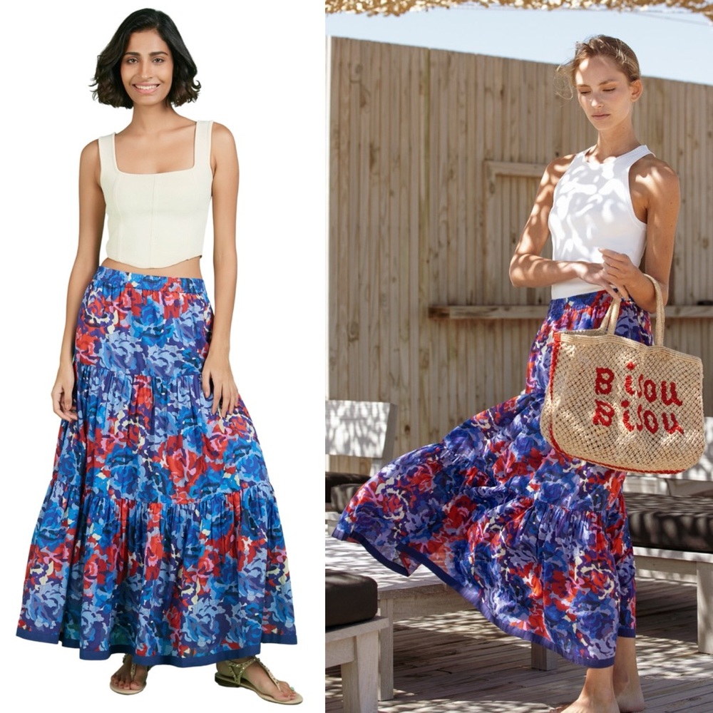 Tuckernuck Ro's Garden Maxi Skirt
